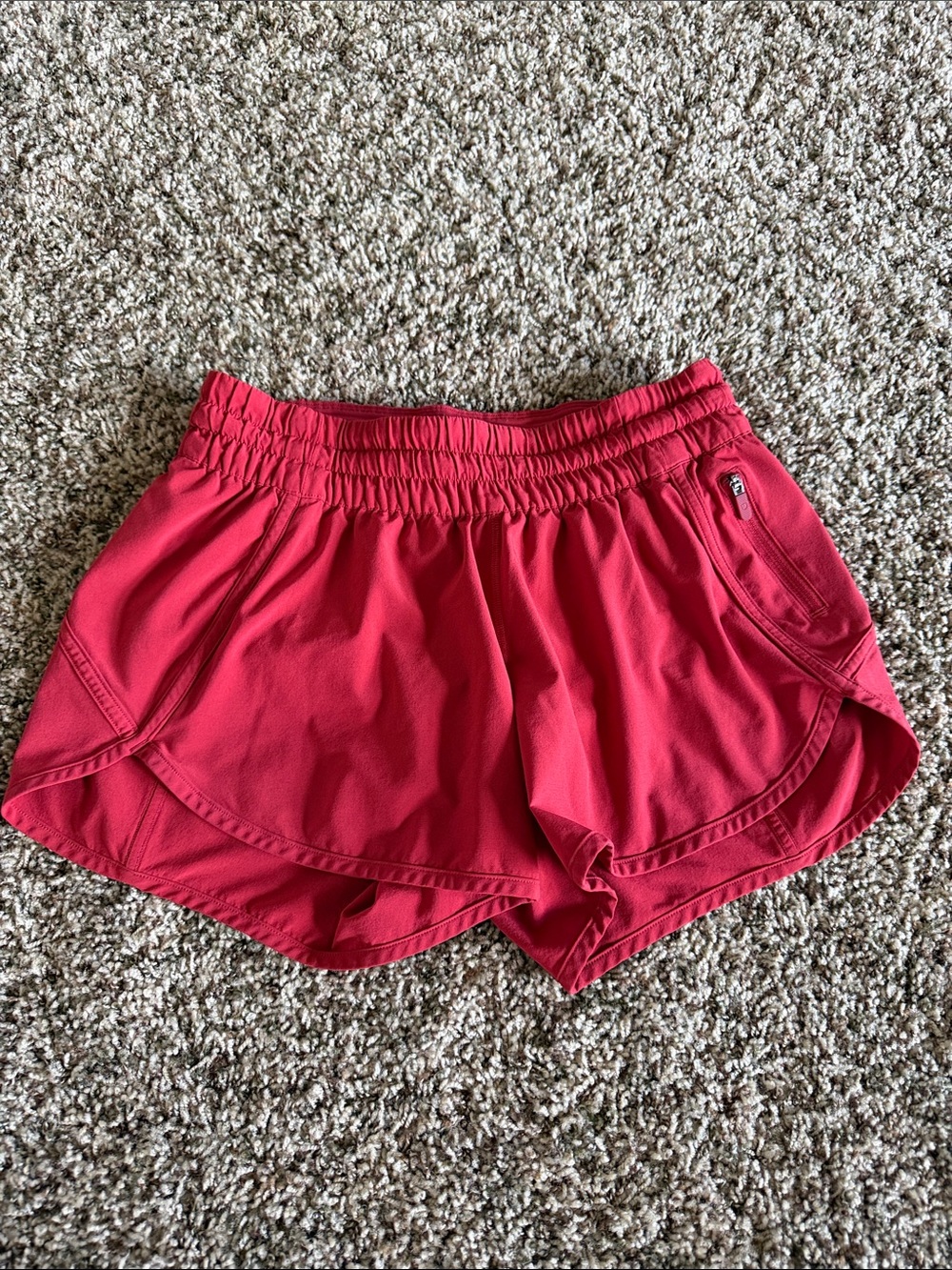 Lululemon Women's Red Hotty Hot Shorts